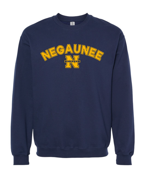 Negaunee Miners Softstyle Crewneck Sweatshirt