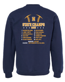 2025 Negaunee Majors Baseball State Champs Unisex Crewneck Sweatshirt