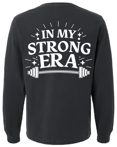The Strength Collective - Limited Edition Unisex Heavyweight Garment-Dyed Long Sleeve Tee