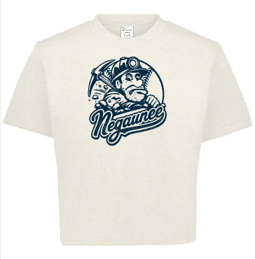 Vintage Negaunee Baseball Ladies Heavyweight Boxy Tee
