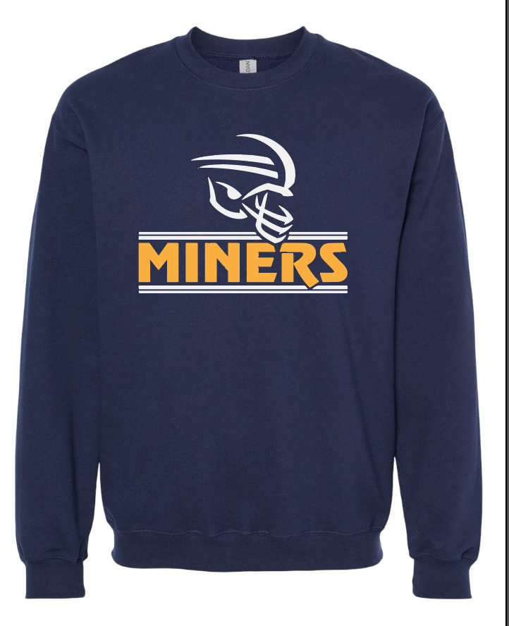 Negaunee Miners Football Crewneck