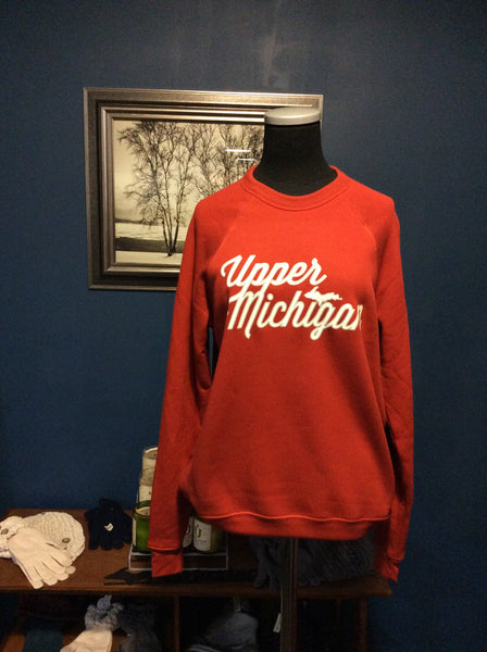 Upper Michigan Raglan Sweatshirt