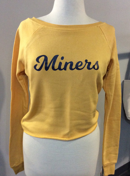 Miners Cropped Crewneck