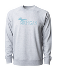 Upper Michigan Lightweight Terry Crewneck Sweatshirt