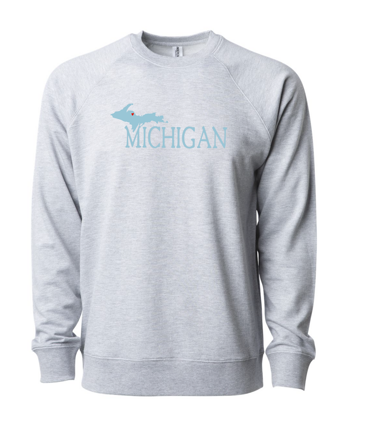 Upper Michigan Lightweight Terry Crewneck Sweatshirt