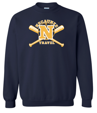 Negaunee Travel Softball Crewneck Sweatshirt