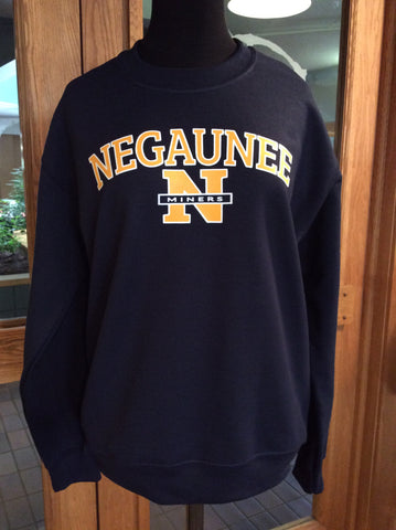 Negaunee Miner "N" Crewneck